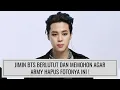 Lagu JADI AIB 😱, JIMIN BTS BERLUTUT DAN MEMOHON AGAR ARMY HAPUS FOTONYA INI 😭‼️
