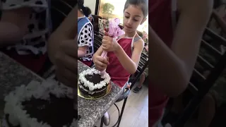 سنابات زينه وسيم كيكة العيد 