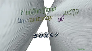 sorry - 11 adjectives synonym of sorry sentence examples