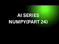 Numpy logistics distribution python tutorial