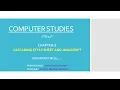 Std 12 Chapter 2 Cascading Style Sheets and JavaScript Important MCQs