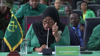 LIVE MHE RAIS DKT SAMIA AKISHIRIKI MKUTANO MKUU MAALUM WA CCM KWA MTANDAO WHITE HOUSE DODOMA 