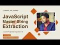 Master JavaScript String Extraction in Hindi 2024 Unlock substring slice split Techniques