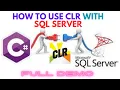 SQL Server Integration with NET CLR