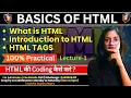 Basics of HTML HTML Structure Learn HTML in Hindi with Practical Computer Tech Academy