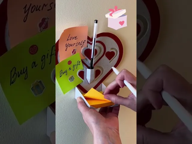 Sticky Note Holders - All Versions - by 3DWithUs video thumbnail