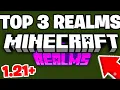 TOP 3 Realms For MCPE 1 21 REALM CODE Minecraft Bedrock Edition 2026