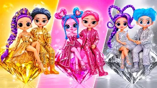 Tampilan Pernikahan Emas dan Berlian untuk Rumi dan Lily! Pemburu Iblis K-Pop! KREASI Glow Up