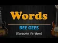 Download Lagu WORDS - Bee Gees (HD Karaoke)