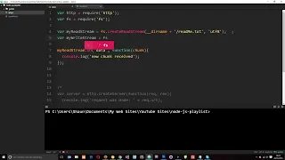 Node JS Tutorial for Beginners Writable Streams