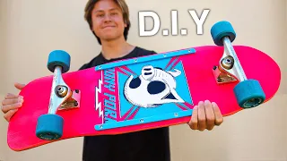 D I Y OLD SCHOOL SKATEBOARD 