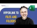 Hyperlink to Files and Folders in Excel Create Links to all Files and Sub-folders in a Folder