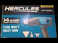 hercules heat stripper gun harbor freight under 65 00 unboxing