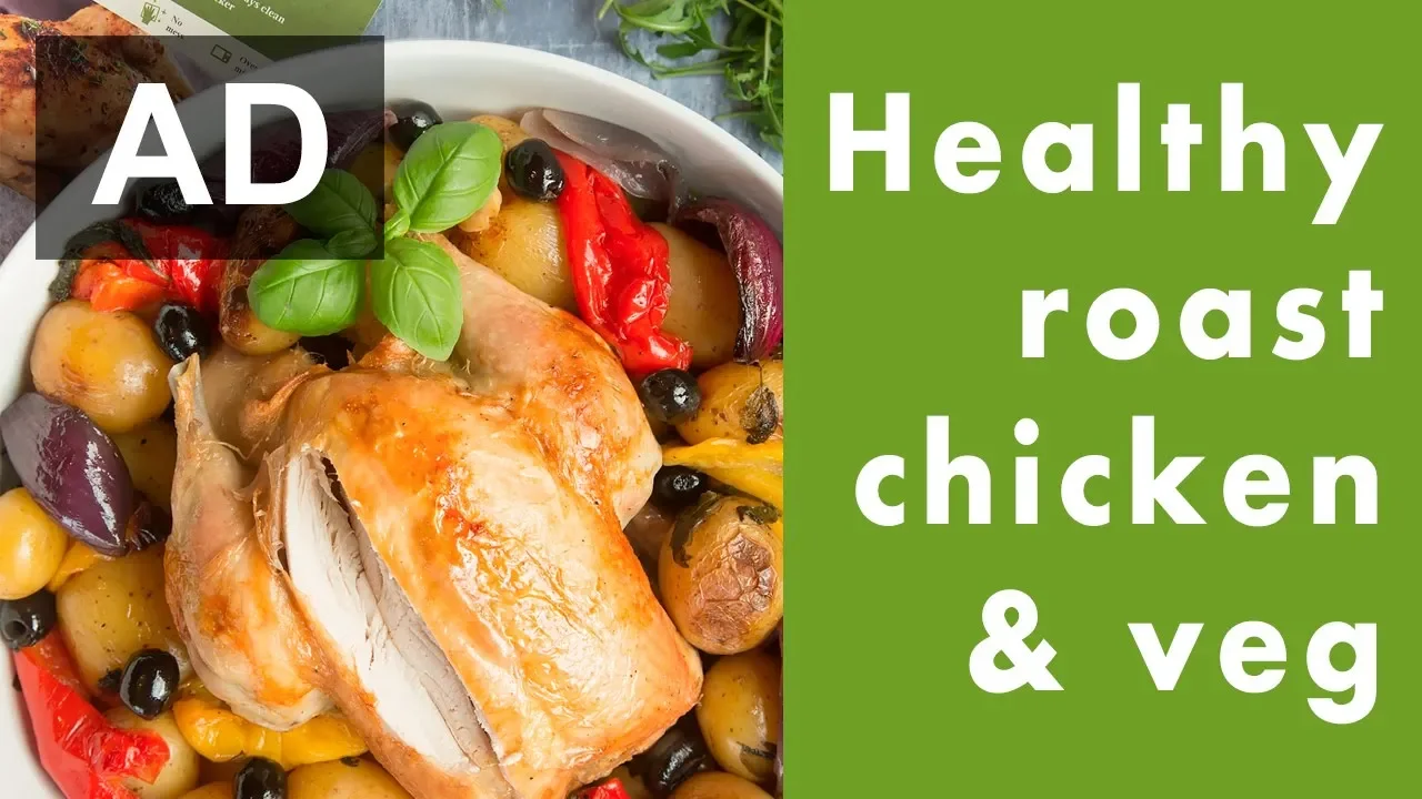 How to make healthier roast chicken with Mediterranean veg