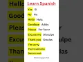 10 Useful Phrases in Spanish