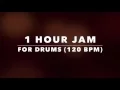 Download Lagu 1 Hour Drum Practice Backing Track for Drummers - 120 BPM (NO DRUMS)