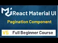 How To Use Material UI Pagination Component In React Tutorial Material UI V5