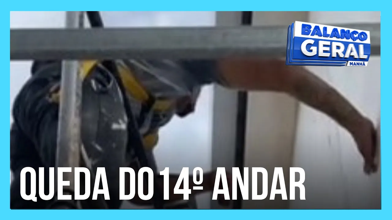 Homem morre ao cair do 14º andar enquanto limpava fachada de prédio