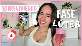 Así vivo la FASE LUTEA del ciclo menstrual 👀🩸 | Vlog para chicas 