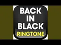 Lagu Back in Black Ringtone
