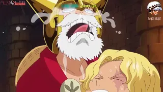 اول لقاء بين لوفي واخيه سابو من بعد موت ايس وتأثره للقائه بأخيه كامل ومترجم ون بيس 