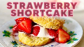 The BEST Homemade Strawberry Shortcake Recipe | Easy Step-by-Step Tutorial
