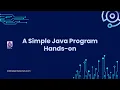 Java Essentials Blueprint - A Simple Java Program Hands-on