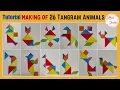How to make Tangram Animals
