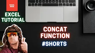 CONCAT Function Microsoft Excel Tutorial