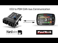Connecting a PDM to a Fuel Tech ECU via CAN bus Hardwire Electronics