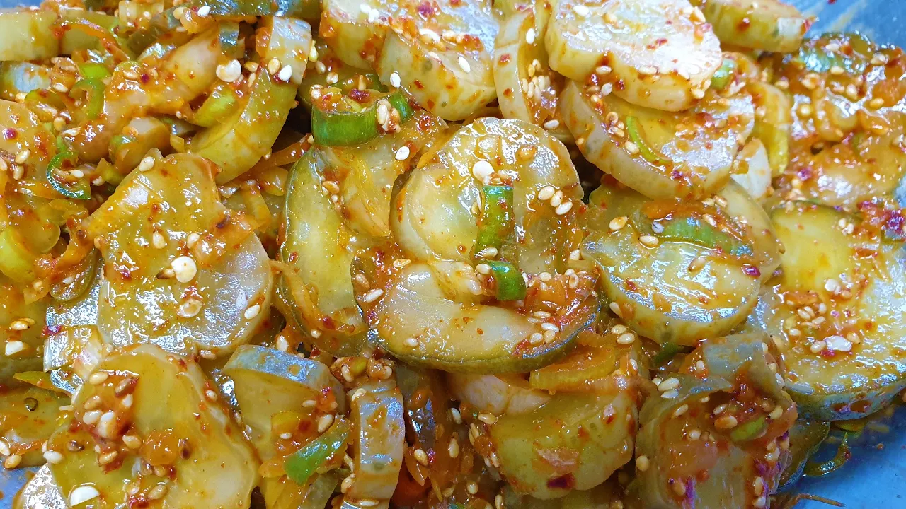 오이지와 오이장아찌