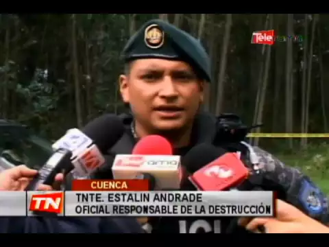 Destruyen material pirotécnico incautado