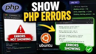 Fix PHP Errors Not Showing in Browser on Localhost Ubuntu