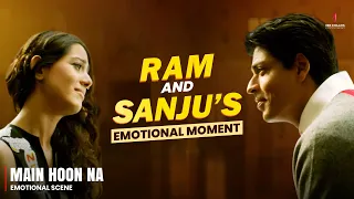 When Sanju Opens Up To Ram | Shah Rukh Khan | Sushmita S | Amrita R | Main Hoon Na | Emotional Scene