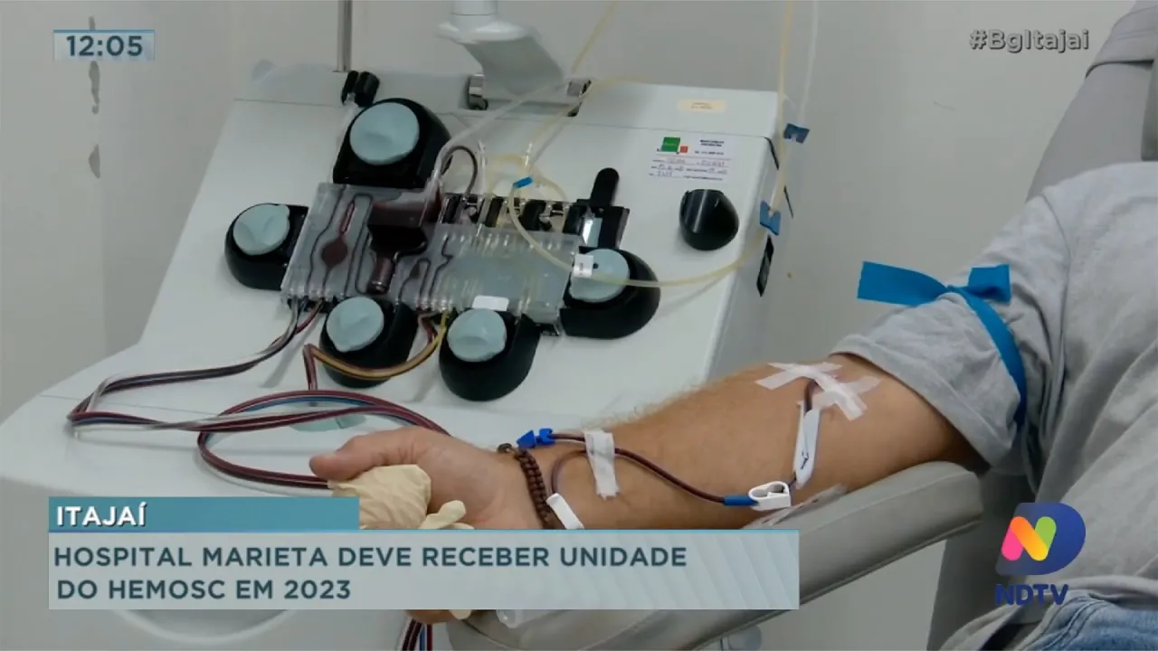 Hospital Marieta deve receber unidade do Hemosc em 2023