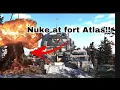 Watching a nuke explode in Fallout 76 next to Fort Atlas