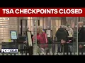 More TSA checkpoints closed at Philadelphia International Airport