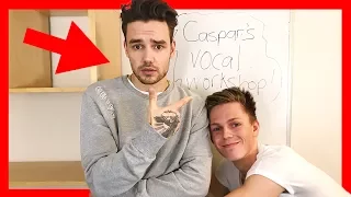 liam payne learns to sing w caspar lee