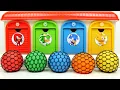Download Lagu Satisfying Garage ASMR | Making 6 Oddly Relax Balls Net Slime Super Color in Magic Garage Cut ASMR