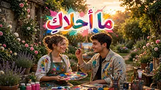 ما أحلاك    أزهر حسين   قصيدة غزل من كلية الفنون الجميلة  فيديو كليب          دندنها