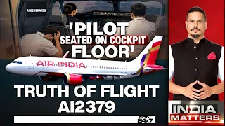 Pilot Seated On Cockpit Floor Truth Of Flight AI2379