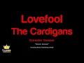 The Cardigans - Lovefool (Karaoke Version)
