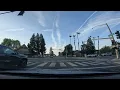 Fresno CA E Shaw Ave Dashcam View