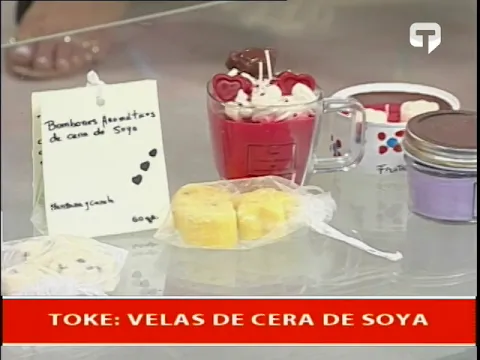 Toke Velas de cera de soya
