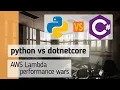 python vs dotnetcore - which one is faster