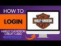 How to Login to Harley Davidson Credit Card Account Online