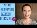 Virtual Hiring Events What are the Chances of Getting Hired at Them