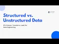 Structured vs Unstructured Data in ETL Key Differences Processing