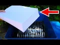 HOW MANY SHEETS OF PAPER DOES IT TAKE TO STOP THE SHREDDING MACHINE