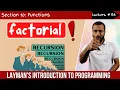 10 6 Find factorial of a number using recursion Complete C programming course Sunil Dhimal